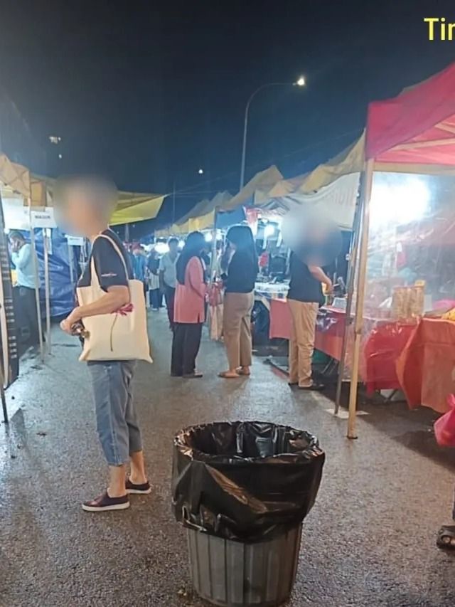 Dua peniaga pasar malam dikompaun, gagal sedia tong sampah