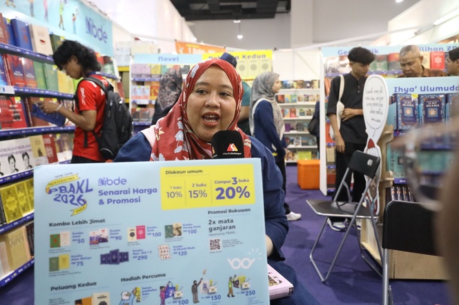 Image from: IBDE perkenal 20 judul baharu, tawar diskaun hingga 20 peratus di PBAKL