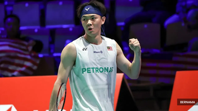 Lee Zii Jia mara pusingan kedua Terbuka Arctic