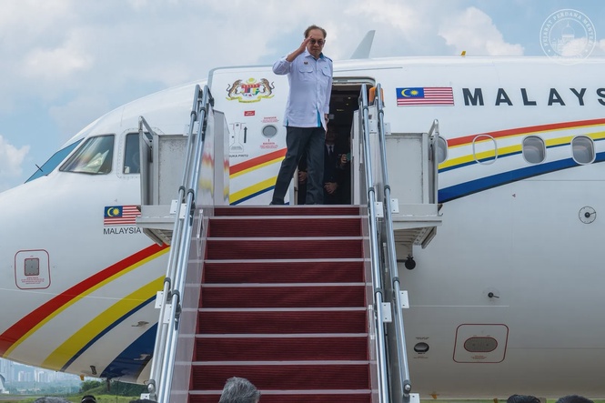 Anwar departs for Kazan to attend ASEAN-Russia summit