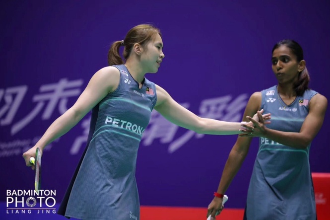 Pearly-Thinaah terkandas suku akhir Terbuka China