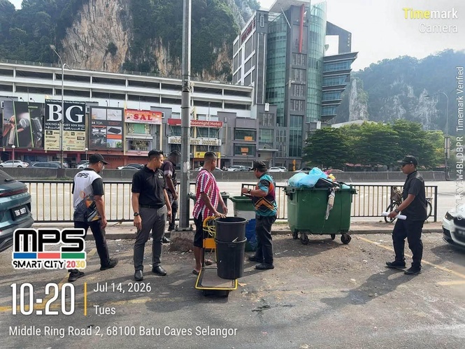 Operasi penguatkuasaan alam sekitar, MPS keluar lapan kompaun