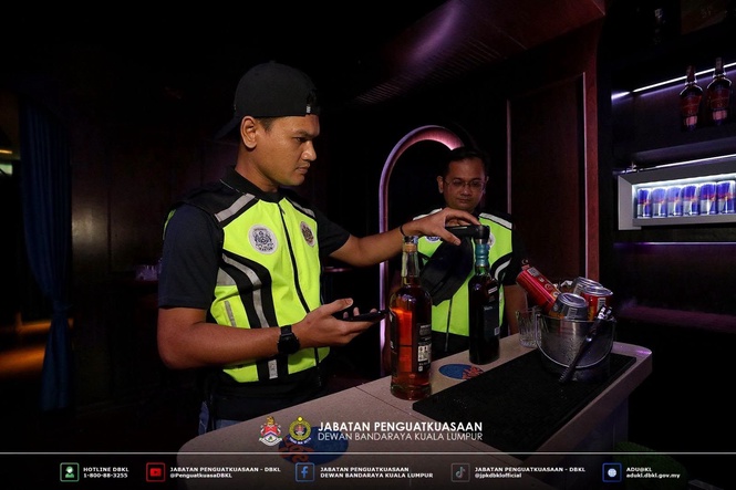 Ops Tebah: DBKL issues compound notices on entertainment centres, seizes equipment