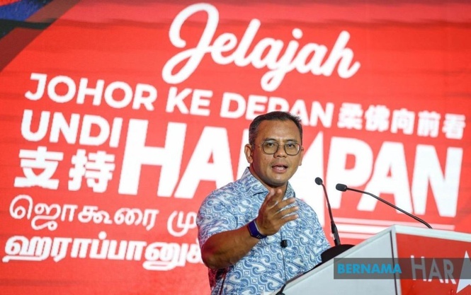 HARAPAN tawar agenda pembangunan mampan, gilap potensi Johor - Amirudin
