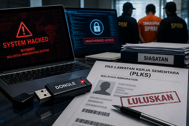 Sindiket godam MyIMMs guna dongle, pegawai JIM disyaki bersekongkol