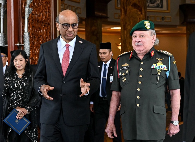 President Tharman hopes 'Berat sama dipikul, ringan sama dijinjing' guides Singapore-Malaysia ties