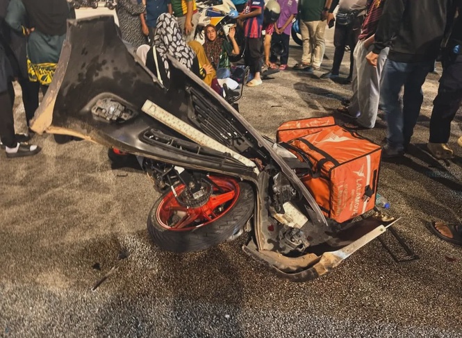 Polis sahkan 'rider' Lalamove maut dirempuh kereta dipandu warga asing di Puncak Alam