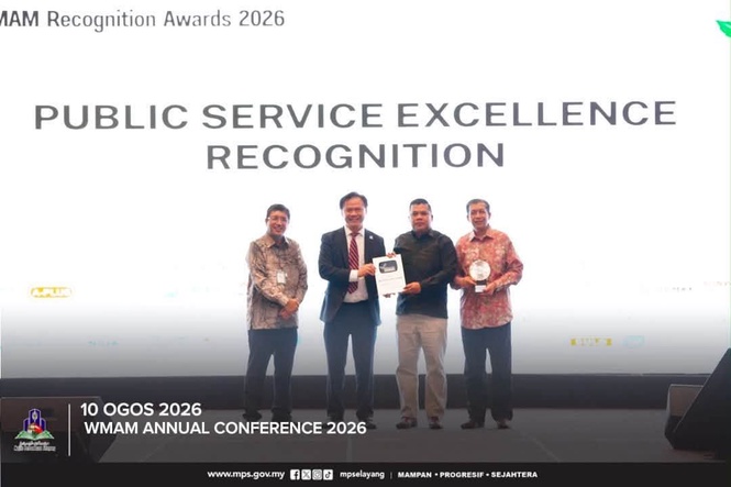 MPS raih pengiktirafan kecemerlangan perkhidmatan sempena WMAM 2026