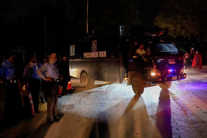 Imran Khan returned to prison after Islamabad hospital examination