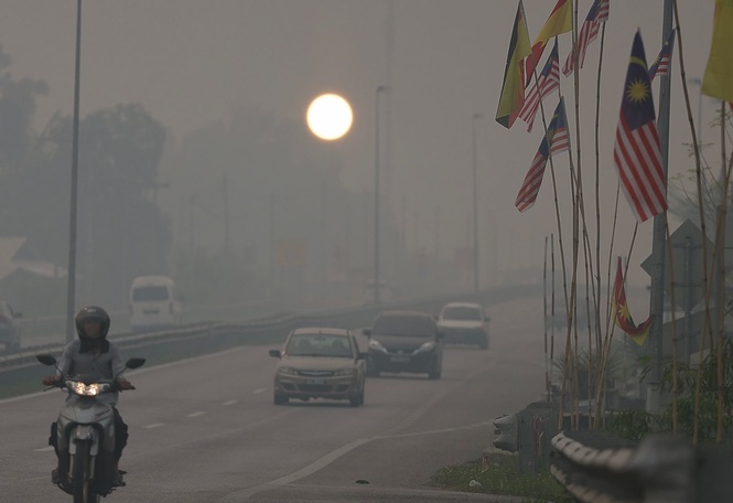 Haze: Serian records hazardous API reading