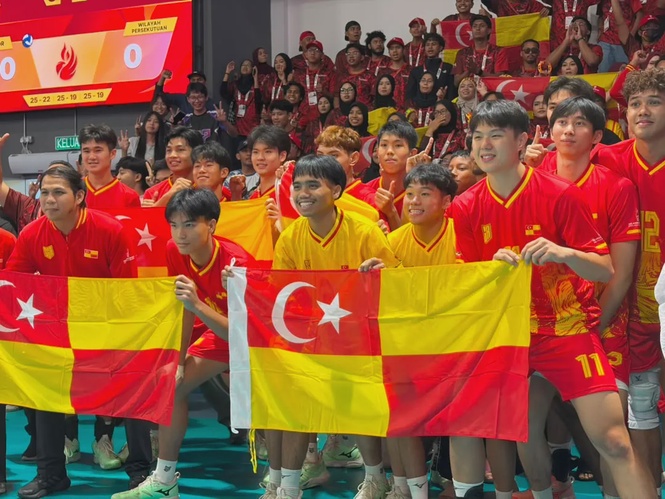 Selangor benam Wilayah Persekutuan 3-0, raih emas bola tampar