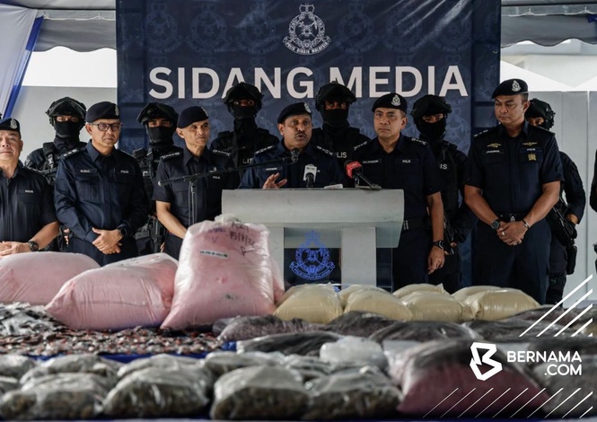 Polis buru lima suspek sindiket dadah RM2.4 bilion Puncak Alam