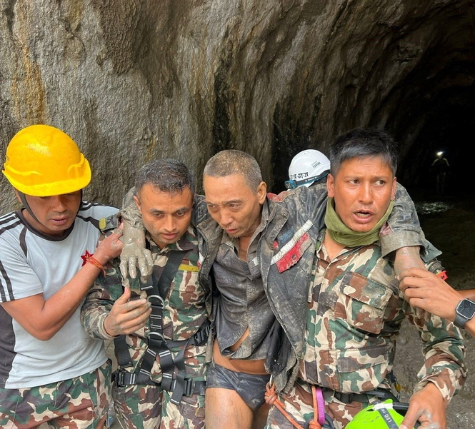 Chinese national rescued from Nepal tunnel 10 days after flash flood