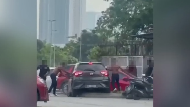 Gaduh depan kelab malam di Pudu, lima lelaki ditahan