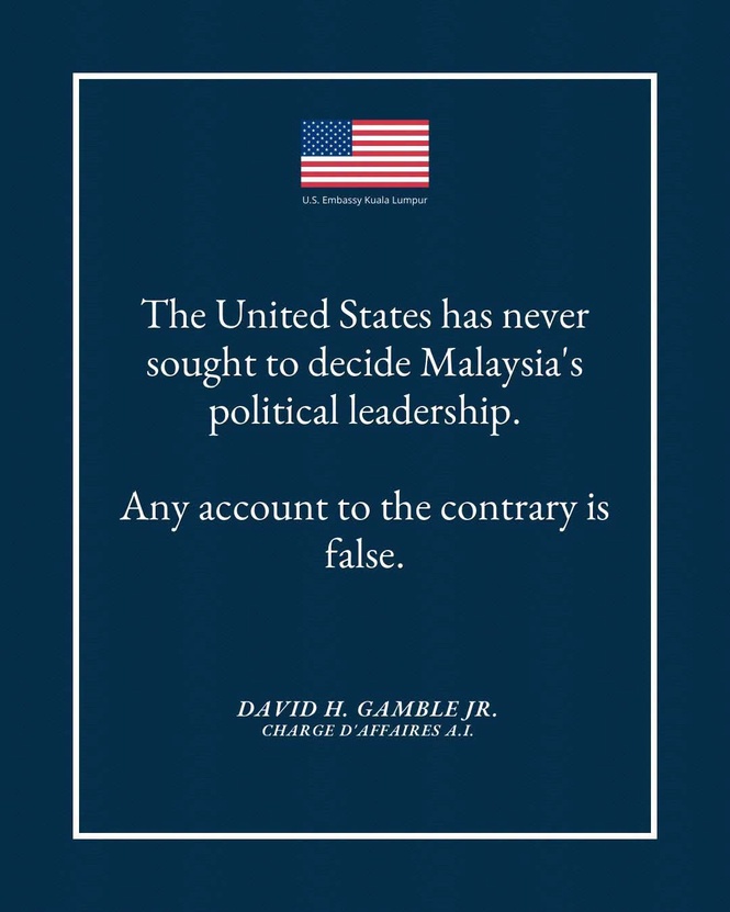 US refutes Hadi’s claims it sought to influence Malaysia’s political leadership