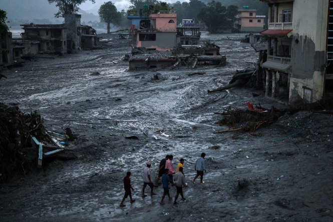 Korban gelongsoran lumpur di Nepal cecah 1,344 mangsa
