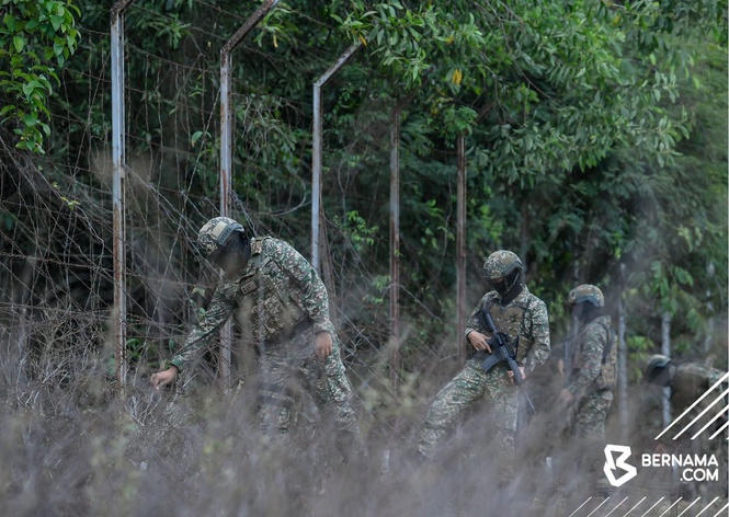 Kawalan sempadan Malaysia-Thailand dipertingkat, elak insiden merebak
