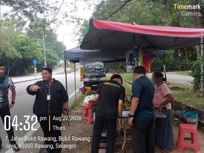 MPS keluar 10 kompaun, dua sitaan terhadap penjaja Rawang