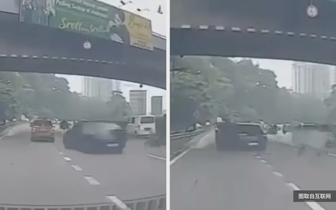 Kanak-kanak lima tahun maut kemalangan enam kenderaan di Jalan Kuching