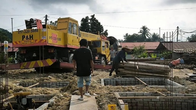 Pembinaan semula Surau At-Talbiah Dusun Nanding siap sebelum Ramadan