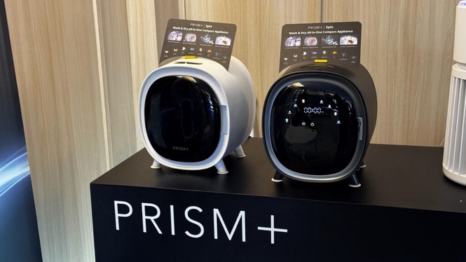Image from: This tiny washer & dryer combo from Prism+ can clean your delicates with ease