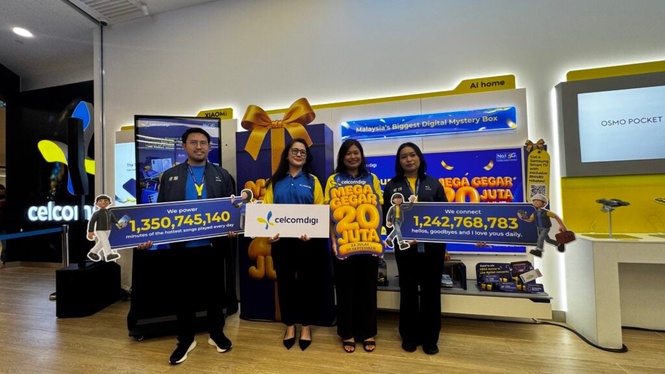 Image from: CelcomDigi Mega Gegar 20 Juta: Up to RM20 million in prizes, min spend of RM20