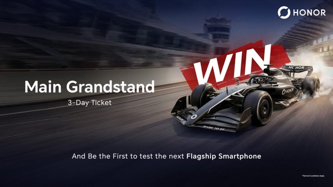 Image from: Honor is giving away F1 Main Grandstand tickets to the Sepang race, here’s how to enter