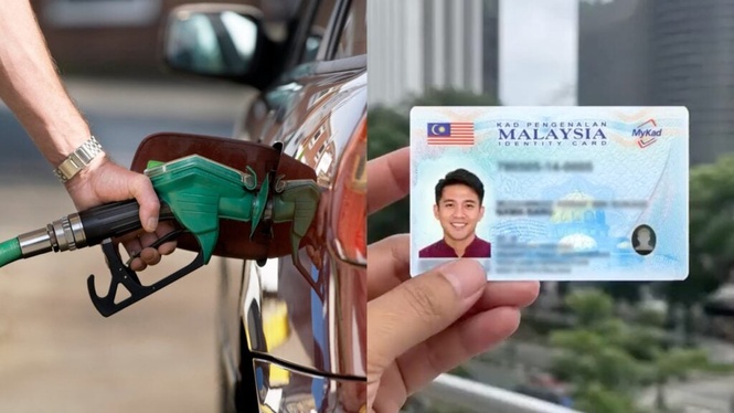 Image from: Using the new MyKad for Budi95? Remember to flip it over at the pump