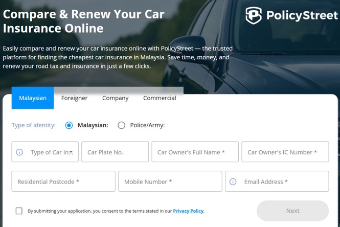 PolicyStreet Malaysia