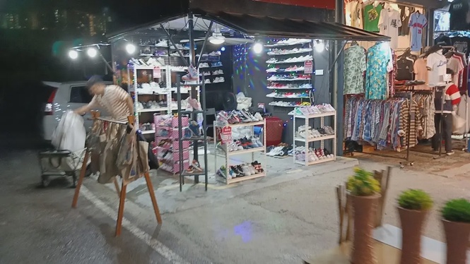 Bazaria Wangsa Maju night market Kuala Lumpur food stalls