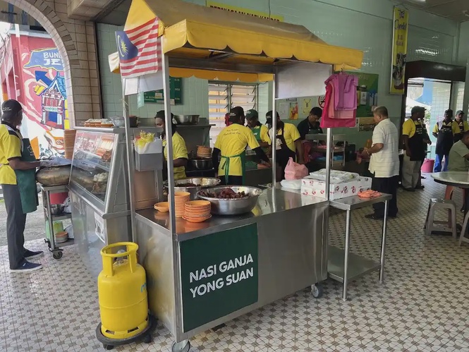 Nasi Ganja Ipoh nasi kandar ayam merah Jalan Yang Kalsom