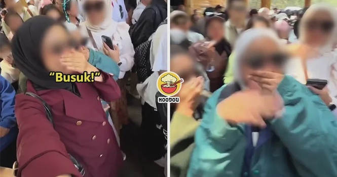 【你礼貌吗❓】大马游客在中国旅行,当众捂鼻子大喊:“臭!没冲凉吗?”
