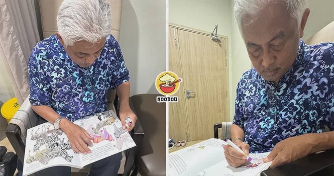 【减少爸爸玩手机的时间!】爸爸刷TikTok刷上瘾,孩子送他涂色书让他戒手机!