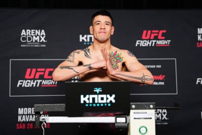 Image from: Brandon Moreno reacts to past link with Lone’er Kavanagh