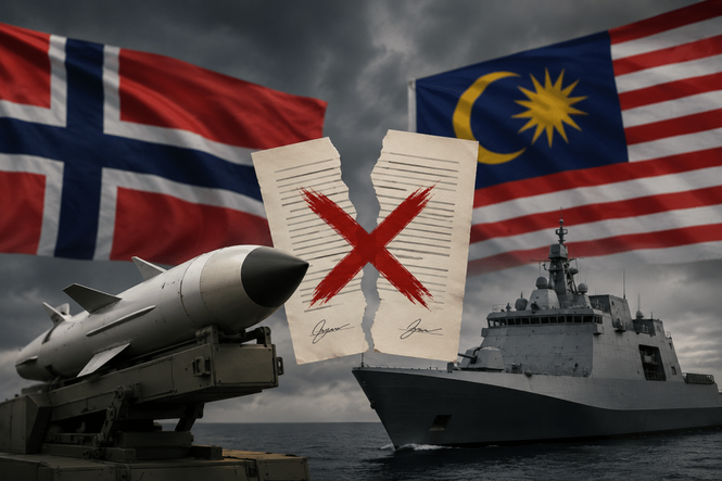 Image from: Anwar Ibrahim Beri Teguran Tegas Buat Perdana Menteri Norway, – “Kontrak Pertahanan Bukan Kertas Hiasan”