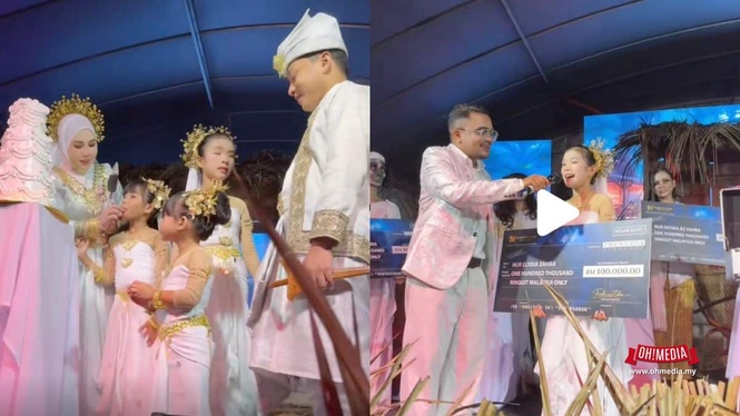Founder Kelantan Habis Setengah Juta Untuk Hari Jadi Anak, Buat Tema Perkampungan Bunian