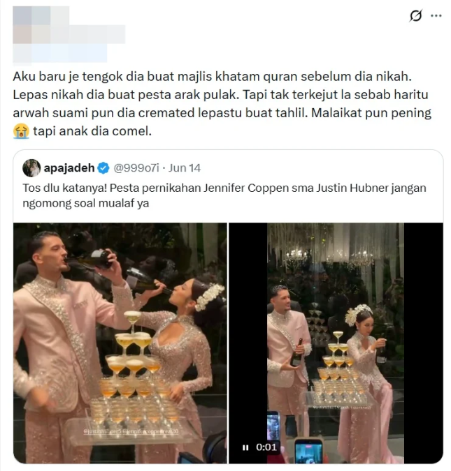 Image from: Jennifer Coppen Dan Justin Hubner Dikritik Anjur Pesta Arak
