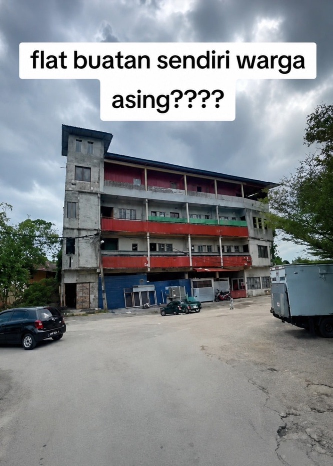 flat warga asing