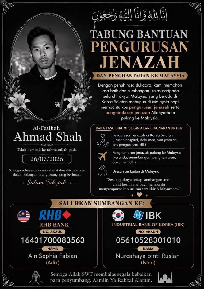 ahmad shah maut korea