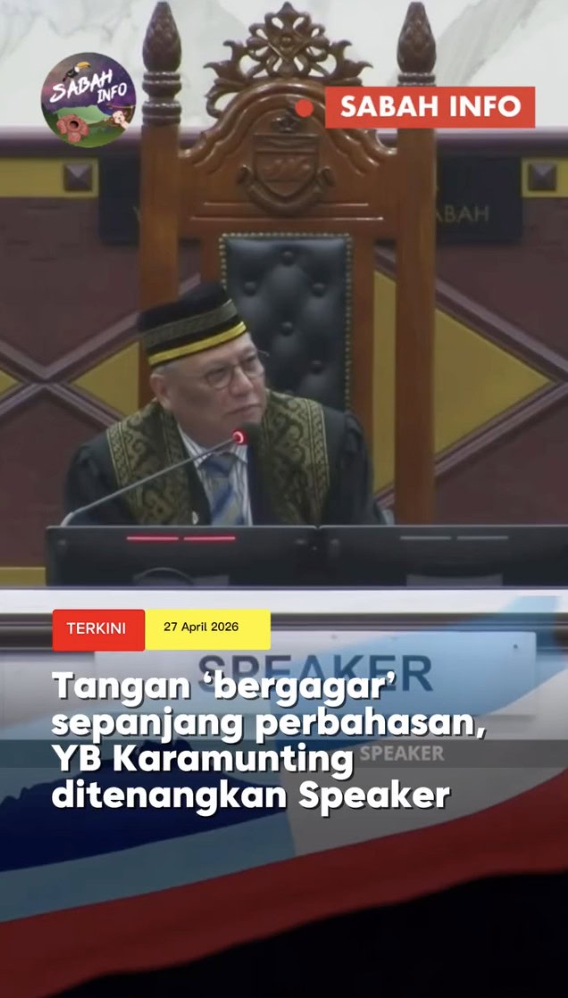 Image from: Tangan gigil ketika berucap? Speaker tegur ADUN Karamunting – “Saya bukan marah kalau salah baca”