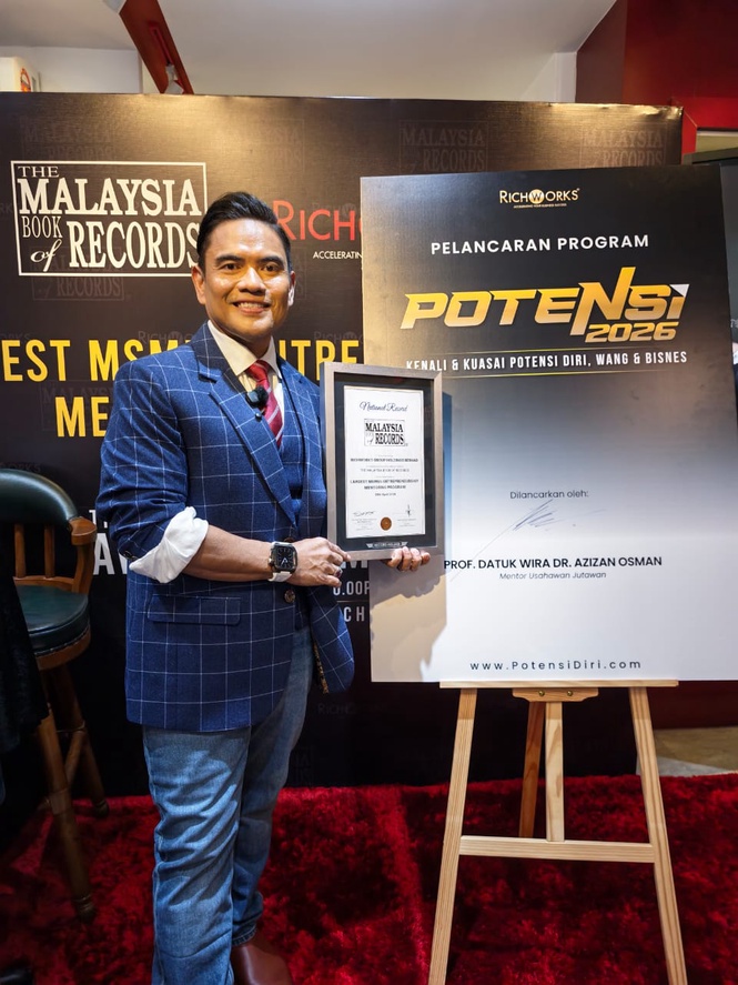 Image from: Usahawan tertekan? Azizan Osman perkenal “Potensi 2026” sebagai jalan keluar