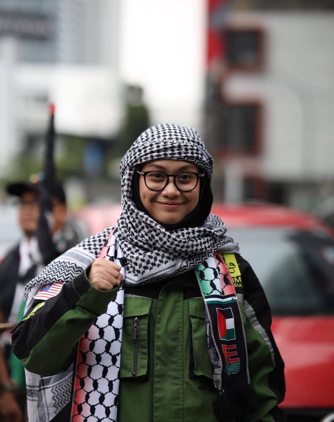 Image from: Hazwani Helmi sertai misi G walau sedar bahaya, Opai persoal: “Lepas itu, kenapa kau pergi lagi?”
