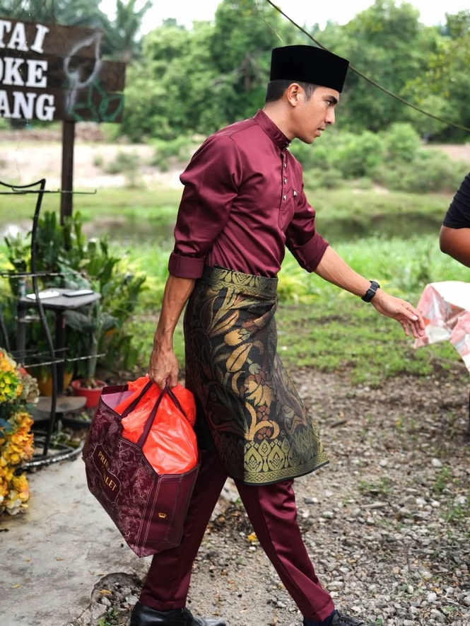 Image from: Pernah didakwa sibuk berendut, Syed Saddiq sumbang lebih RM250K buat Muar hasil jadi duta