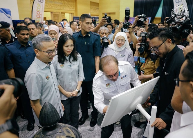 Image from: Kejayaan besar Kementerian Komunikasi! PM Anwar puji penerangan jelas BUDI95