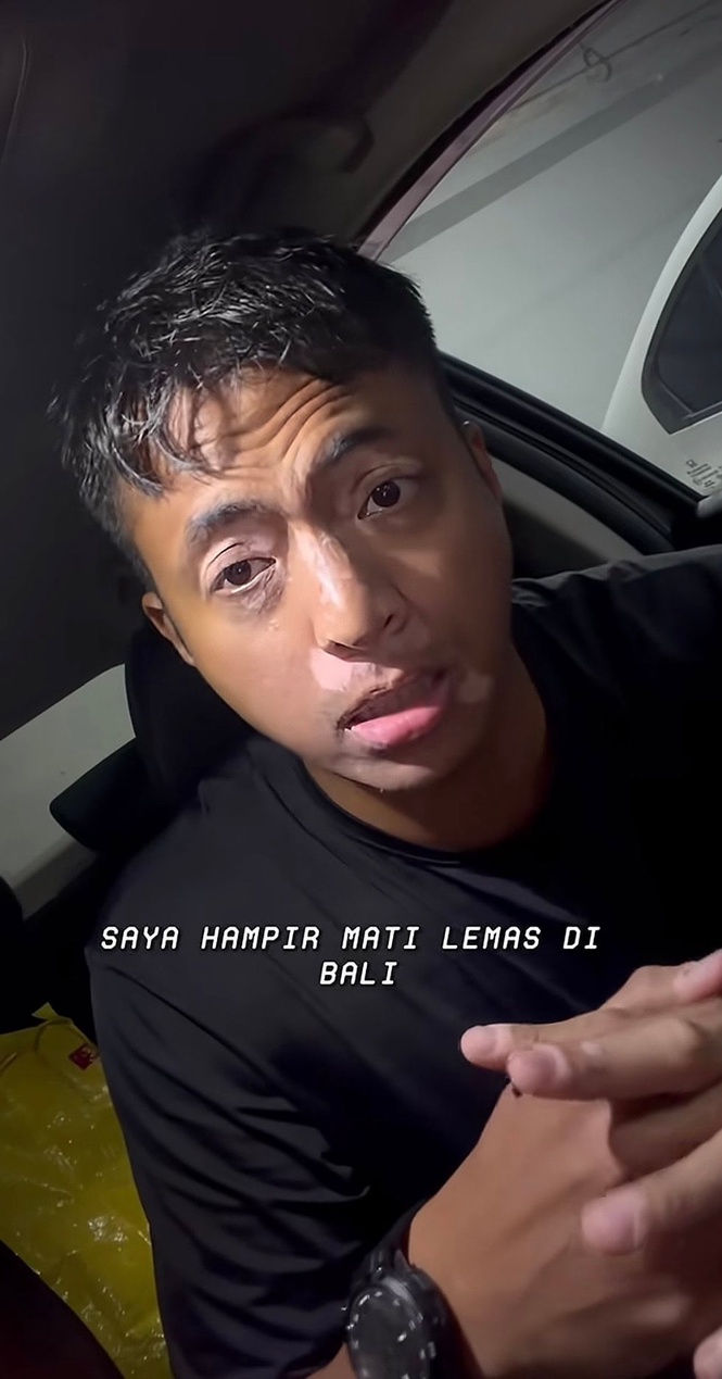 Image from: “Kalau Syed Saddiq tak datang mungkin…” – Space Dollah kongsi detik hampir lemas di Bali