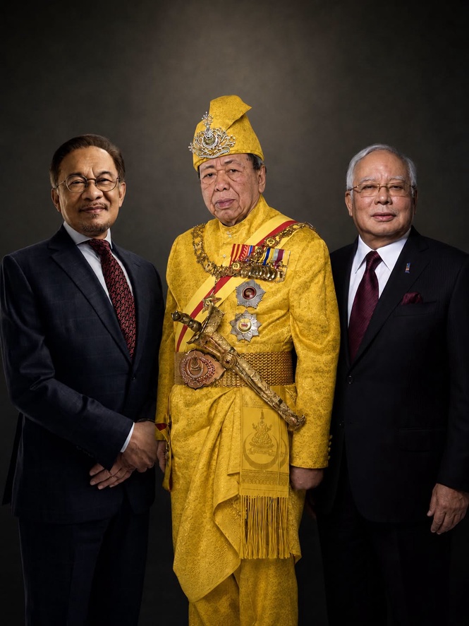 Image from: Sultan Selangor puji Najib mulakan LRT3, DAP ditegur tak faham projek