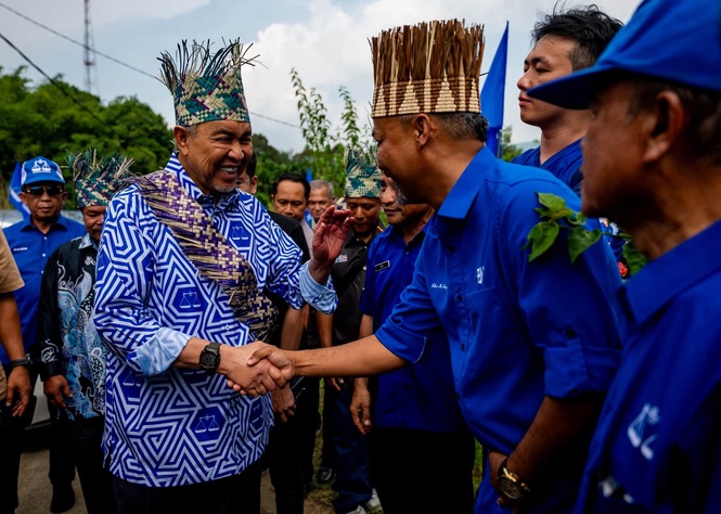 Image from: PRN N.9: Zahid cadang Pegawai Khas Orang Asli di pejabat MB jika BN menang