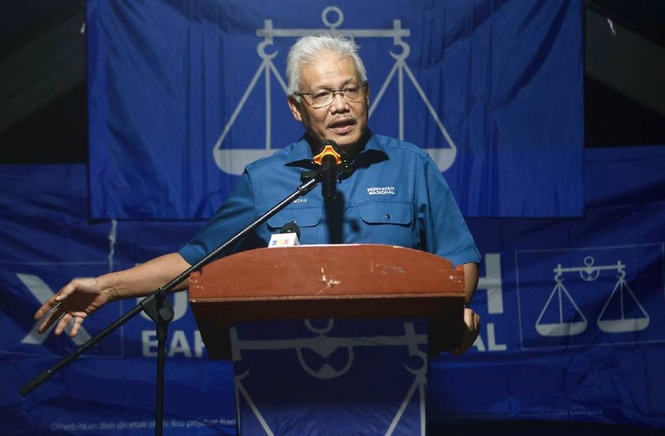 Image from: Umum naikkan SARA waktu PRN? Hamzah dakwa Anwar makin terdesak raih sokongan rakyat
