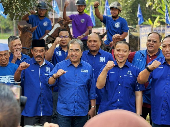 Image from: BN tak pernah lindung mana-mana pemimpin bermasalah! Tak simpan penjenayah – Johari