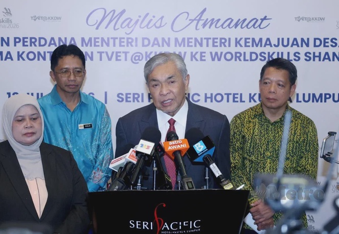 Image from: Tak perlu bangkitkan isu! Zahid Hamidi akan jumpa Kor Ming -“Dia kawan saya..”